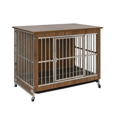 Stainless fashion steel dog crates